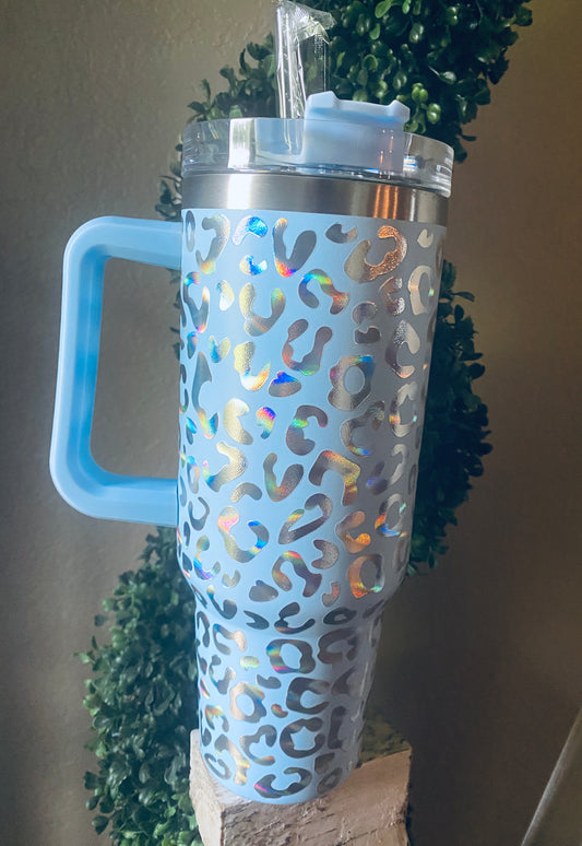 Holographic Quencher 40oz Tumbler