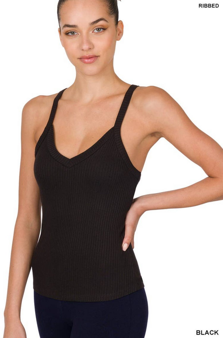 Ribbed Cami Tank