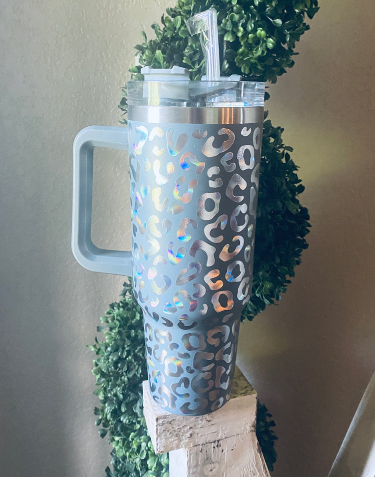 Holographic Quencher 40oz Tumbler