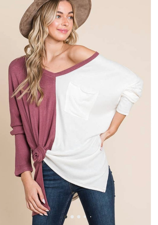 The Plum Snazzy Tunic Top