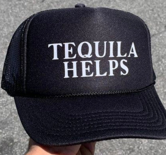 Tequila Helps Trucker Hat