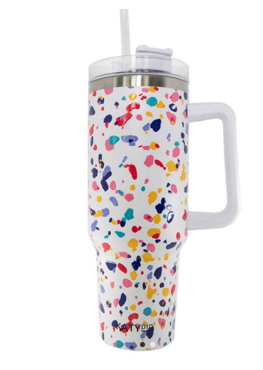 Confetti Print 40oz Tumbler