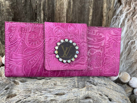 Rowdy Ranch Pink Paisley Wallet