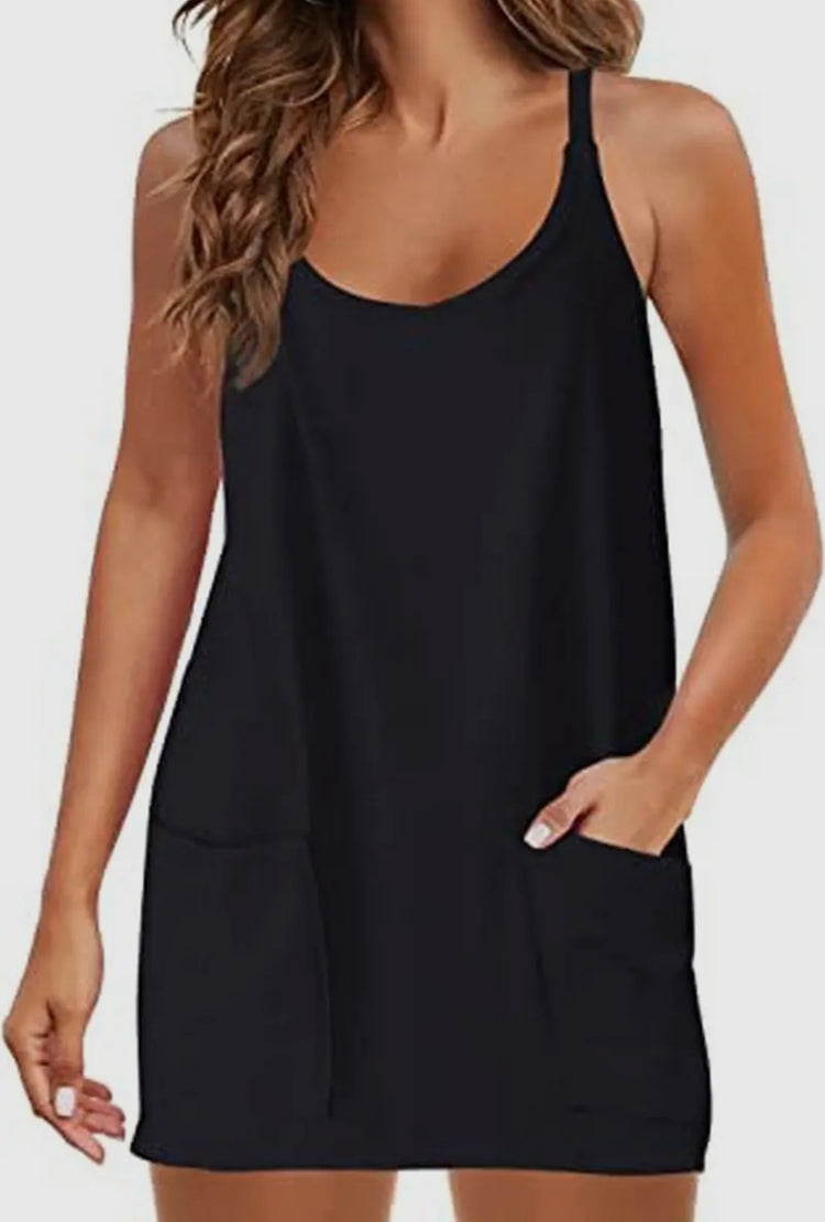 The Main Attraction Slip Dress