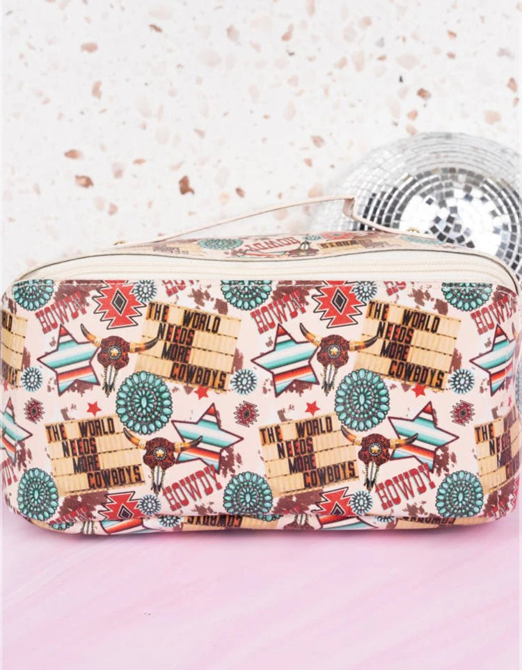 The Jetsetter Expandable Makeup Bag