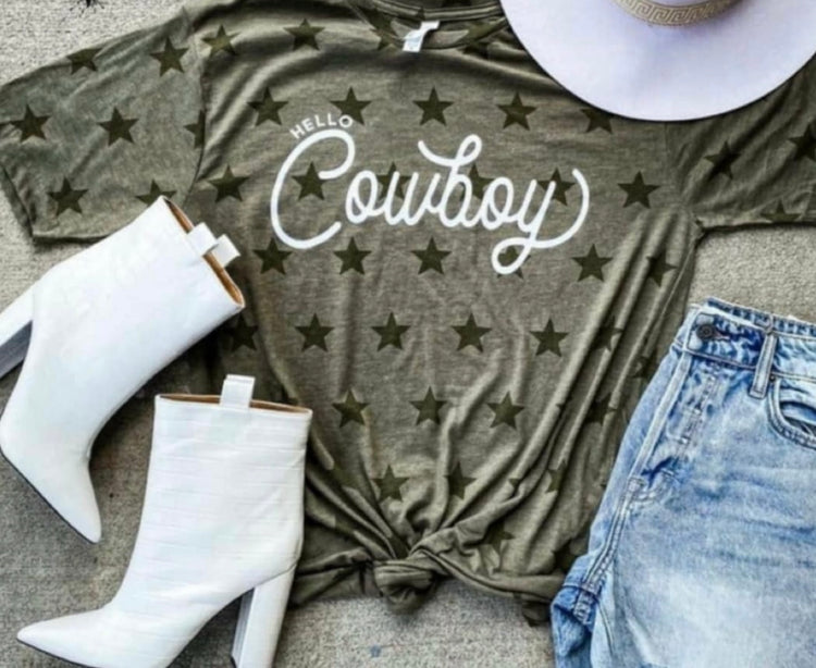 Hello Cowboy Tee