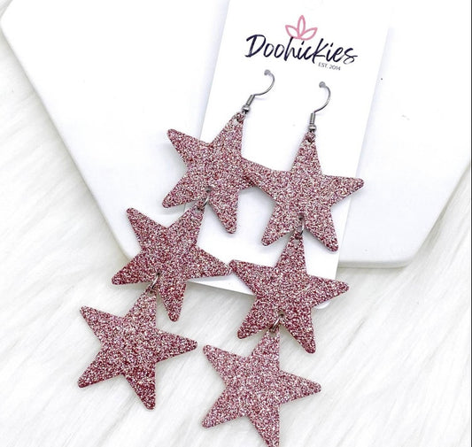 Disco Star Drop Earrings