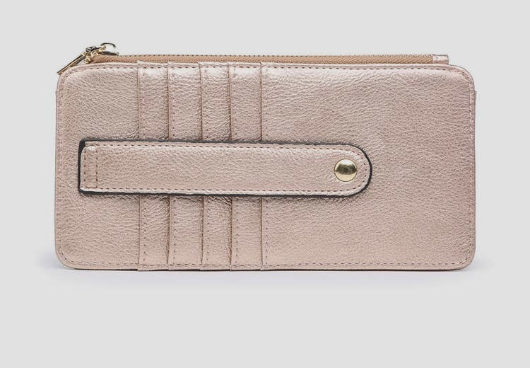 The Saige Slim Card Holder Wallet