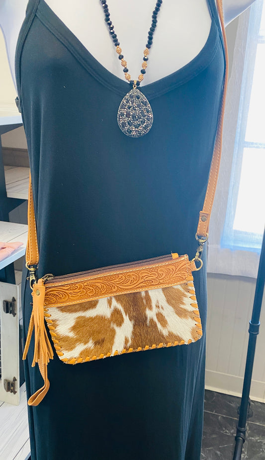 Mini Cowhide Crossbody