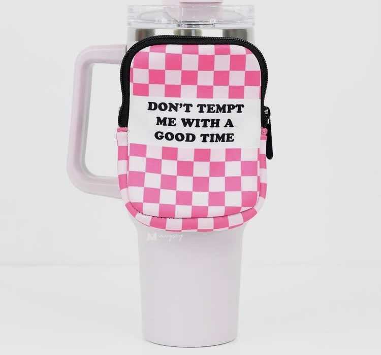 Fun Time Neoprene Tumbler Bags