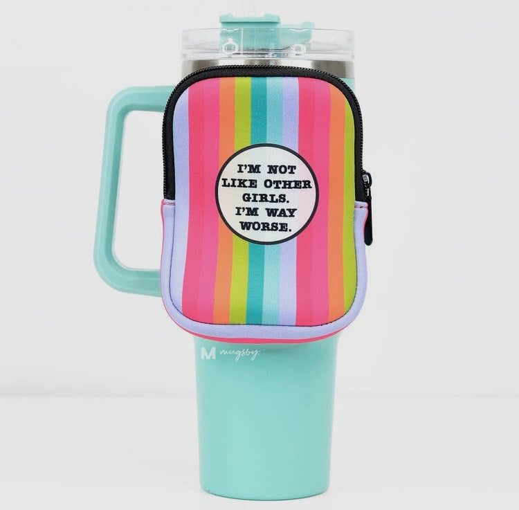 Fun Time Neoprene Tumbler Bags