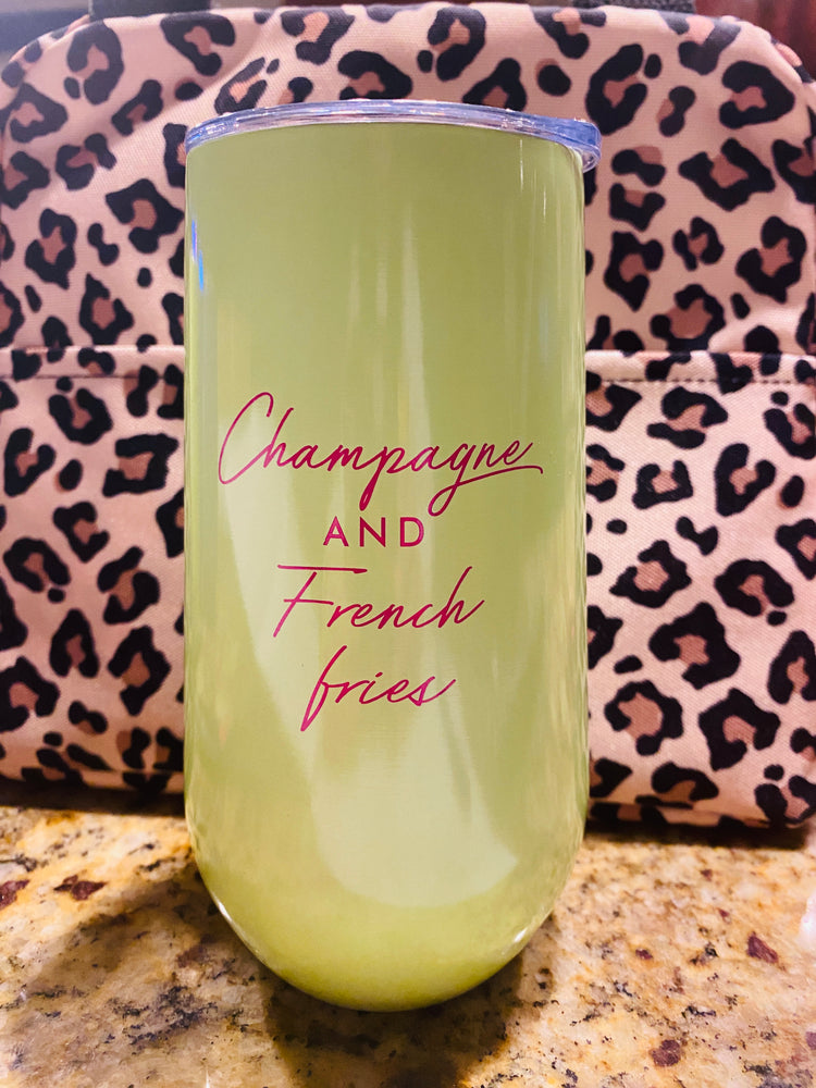 The Champagne Neon Tumblers